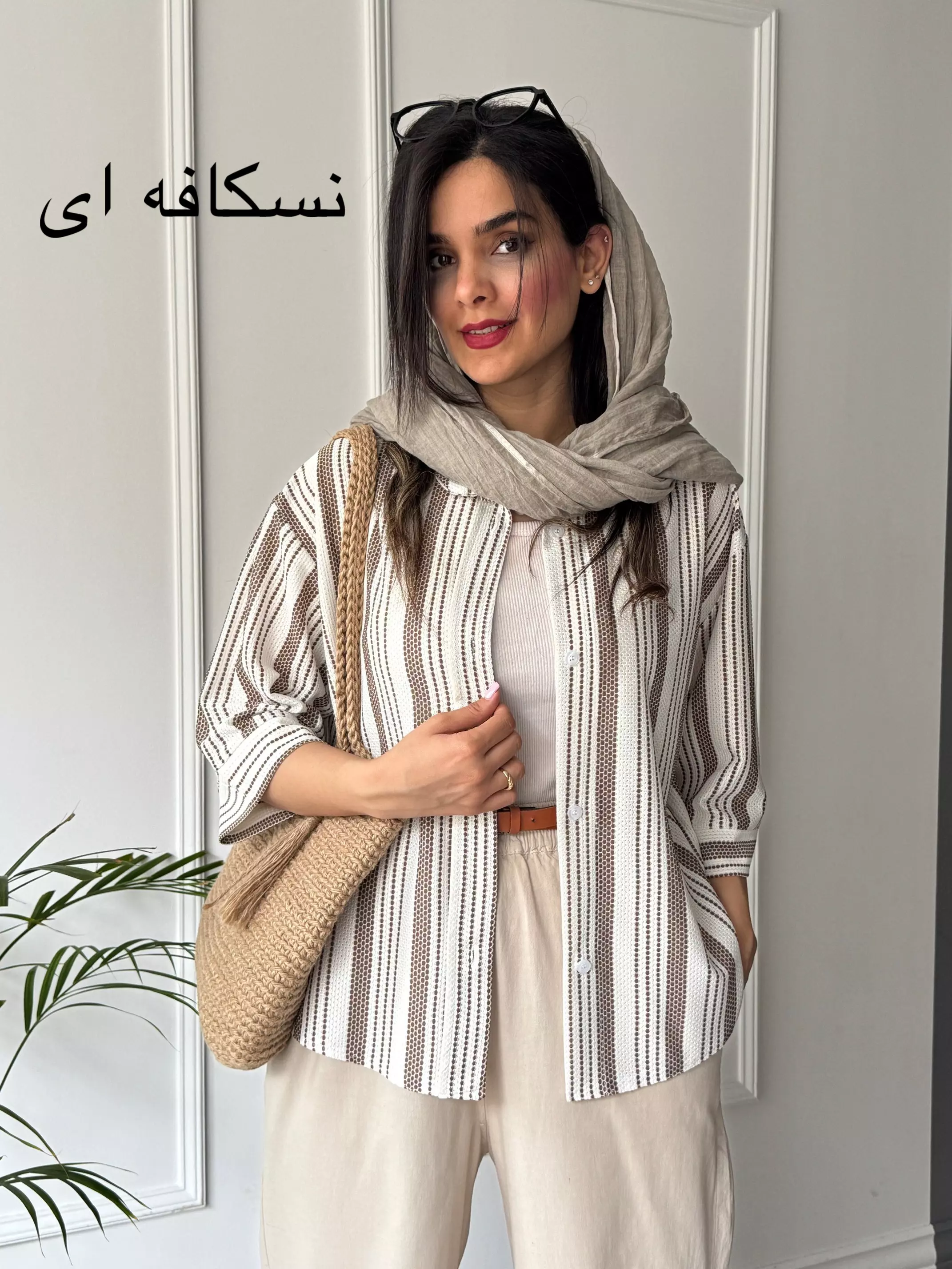 مانتو شومیزی تیانا +
